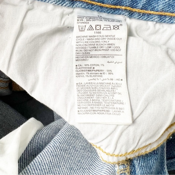 Old Navy Mid-Rise Wide Leg Denim Jeans Size 12 - Picture 7 of 8